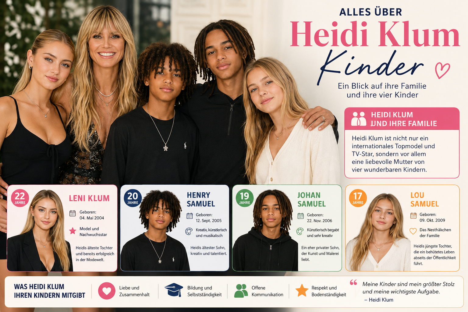 heidi klum kinder